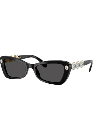 Swarovski Woman Sunglasses SK6033 - Frame color: Black, Lens color:
