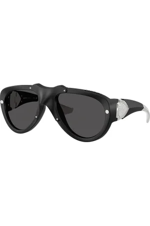 Burberry Unisex Sunglasses BE4433BU - Frame color: Black Rubber, Lens color: