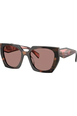 Prada Woman Sunglasses PR 15WS - Frame color: Mauve Tortoise, Lens color: