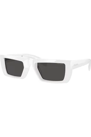 Prada Man Sunglasses PR 24YS Runway - Frame color: White, Lens color: