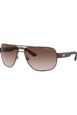 Armani Exchange Man Sunglasses AX2012S - Frame color: Matte Brown, Lens color: