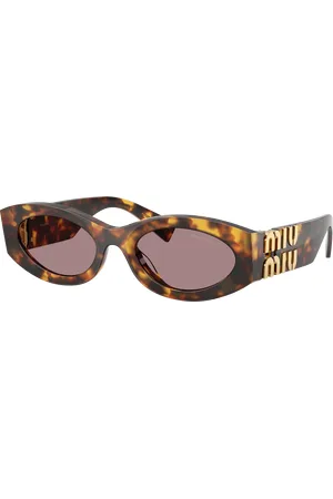 Miu Miu Woman Sunglasses MU 11WS - Frame color: Honey Havana, Lens color: