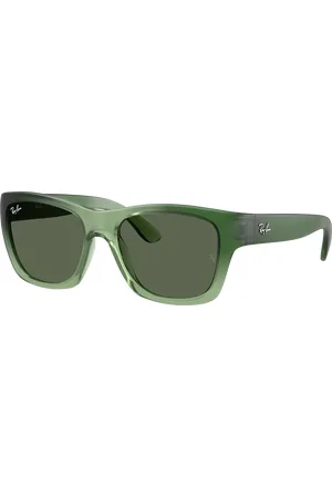 Ray-Ban Unisex Sunglasses RB4194 - Frame color: Green Demi Gloss, Lens color: