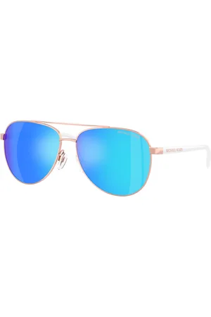 Michael Kors Woman Sunglasses MK5007 Hvar - Frame color: Rose Gold/White, Lens color: