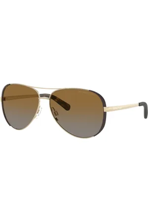 Michael Kors Woman Sunglasses MK5004 Chelsea - Frame color: Gold/Brown, Lens color: