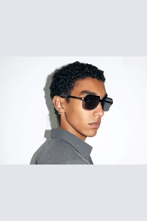 Dolce & Gabbana Man Sunglasses DG4354 - Frame color: Top Black On Crystal, Lens color: