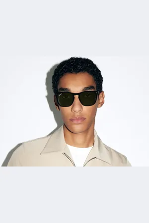Ray-Ban Unisex Sunglasses RB2210 - Frame color: Black, Lens color: