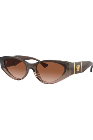VERSACE Woman Sunglasses VE4454 - Frame color: Brown Transparent Gradient, Lens color: