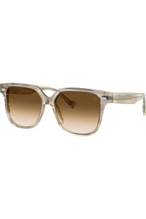 Brunello Cucinelli Woman Sunglasses BC4010S - Frame color: Striped Ivory, Lens color: