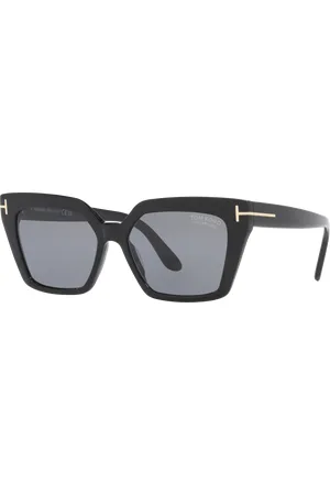 Tom Ford Woman Sunglasses Winona - Frame color: Black Shiny, Lens color: