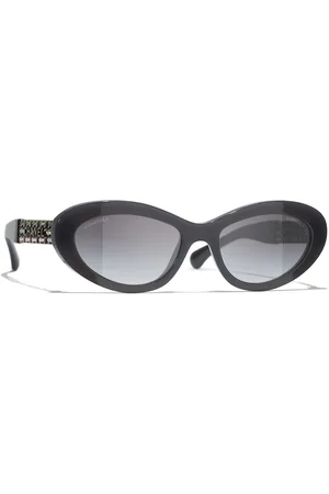 CHANEL Woman Sunglasses Cat Eye Sunglasses CH5538QA - Frame color: , Lens color: