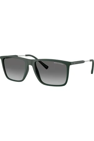 Armani Exchange Man Sunglasses AX4160S - Frame color: Matte Dark Green, Lens color: