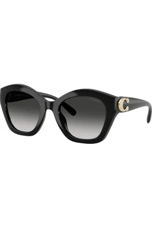 Coach Woman Sunglasses HC8421U CAD31 - Frame color: Black, Lens color: