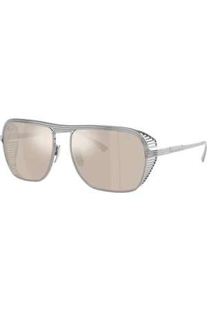 FERRARI Unisex Sunglasses FH1014T - Frame color: Silver, Lens color: