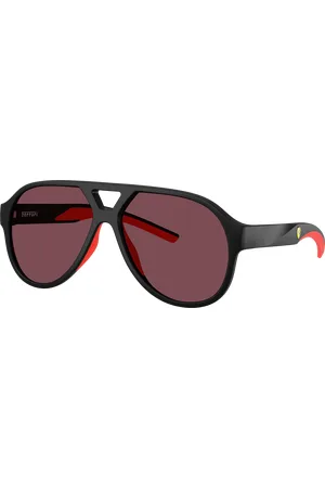 FERRARI Unisex Sunglasses FZ6014U - Frame color: Matte Black, Lens color: