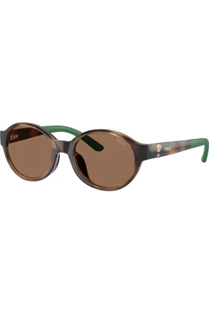 Ralph Lauren Unisex Sunglasses PP9510U - Frame color: Shiny Dark Havana, Lens color: