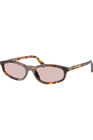 Miu Miu Woman Sunglasses MU A06SF - Frame color: Honey Havana, Lens color: