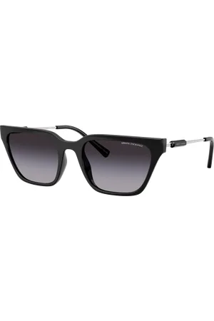 Armani Exchange Woman Sunglasses AX4158S - Frame color: Shiny Black, Lens color:
