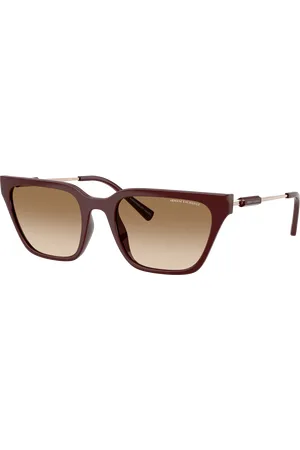 Armani Exchange Woman Sunglasses AX4158S - Frame color: Shiny Bordeaux, Lens color: