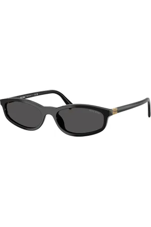 Miu Miu Woman Sunglasses MU A06S - Frame color: Black, Lens color: