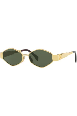 Céline Woman Sunglasses Metaltriomphe - Frame color: Gold, Lens color: