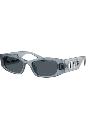 Michael Kors Woman Sunglasses MK2243U Rhodes - Frame color: Denim Transparent, Lens color: