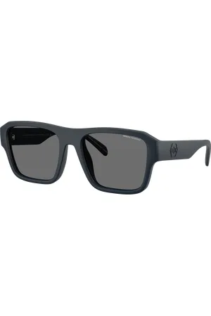 Armani Exchange Man Sunglasses AX4154SU - Frame color: Matte Opal Blue, Lens color: