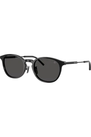 Moncler Unisex Sunglasses ME6011D BARBB - Frame color: Shiny Black, Lens color: