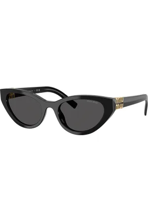 Miu Miu Woman Sunglasses MU A04S - Frame color: Black, Lens color: