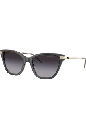 Emporio Armani Woman Sunglasses EA4251 - Frame color: Shiny Opal Black, Lens color: