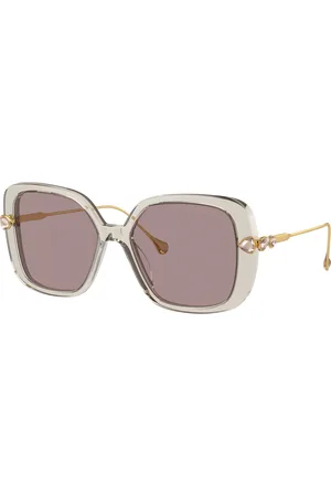 Swarovski Woman Sunglasses SK6011 - Frame color: Transparent Light Brown, Lens color: