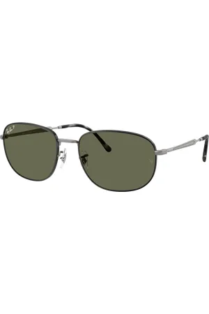Ray-Ban Unisex Sunglasses RB3754 - Frame color: Matte Black On Matte Gunmetal, Lens color: