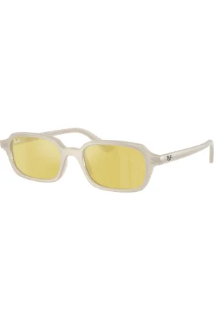 Ray-Ban Unisex Sunglasses RB4455 Zuri Bio-Based - Frame color: Cloudy Warm White, Lens color: