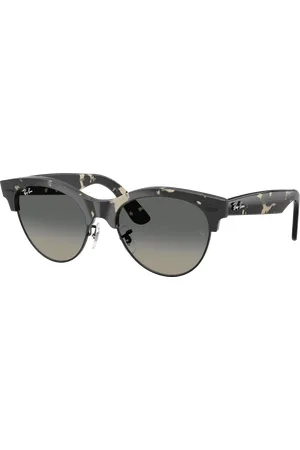 Ray-Ban Unisex Sunglasses RB2341 Clubmaster Way - Frame color: Grey Havana On Black, Lens color: