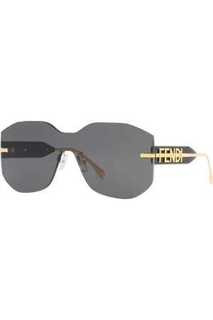 Fendi Woman Sunglasses FE40067U - Frame color: Gold Shiny, Lens color: