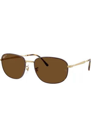 Ray-Ban Unisex Sunglasses RB3754 - Frame color: Matt Havana On Matt Arista Gold, Lens color: