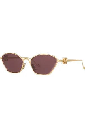 Loewe Woman Sunglasses LW40115U - Frame color: Gold, Lens color: