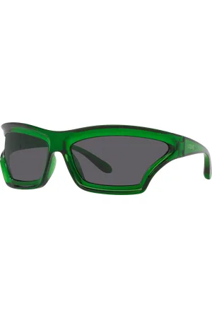 Loewe Woman Sunglasses Paulas Ibiza LW40143U - Frame color: Green, Lens color: