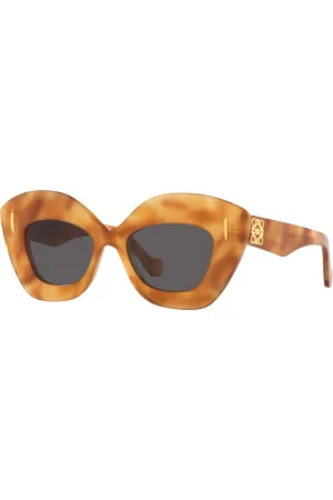 Loewe Woman Sunglasses Anagram Lw40127I - Frame color: Tortoise, Lens color: