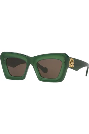 Loewe Woman Sunglasses LW40145I - Frame color: Green, Lens color: