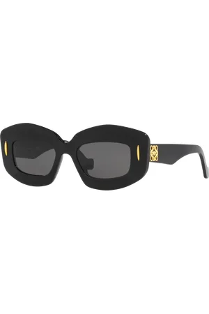 Loewe Woman Sunglasses Chunky Anagram LW40114I - Frame color: Black, Lens color: