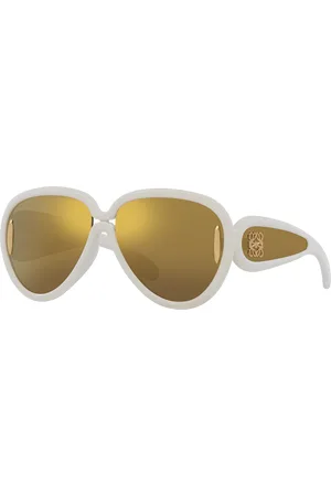 Loewe Woman Sunglasses PAULAS IBIZA LW40132I - Frame color: Ivory, Lens color: