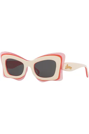 Loewe Woman Sunglasses Paulas Ibiza LW40140U - Frame color: Brown, Lens color: