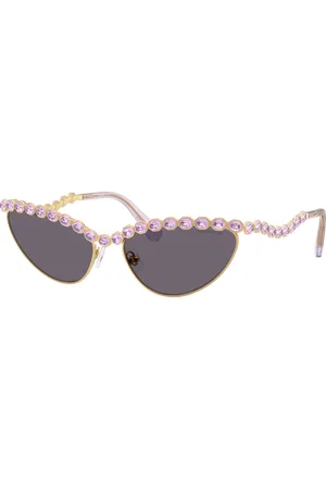 Swarovski Woman Sunglasses SK7030 - Frame color: Gold, Lens color: