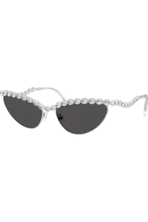 Swarovski Woman Sunglasses SK7030 - Frame color: Silver, Lens color: