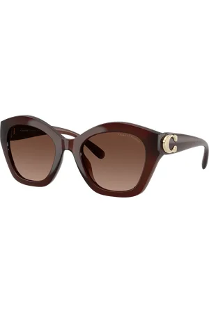 Coach Woman Sunglasses HC8421U CAD31 - Frame color: Milky Hazelnut, Lens color: