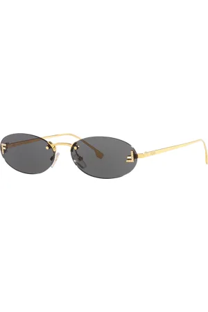 Fendi Woman Sunglasses FE4075US - Frame color: Gold Shiny, Lens color: