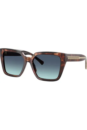 Tiffany & Co. Woman Sunglasses TF4235 - Frame color: Spotted Brown Havana, Lens color: