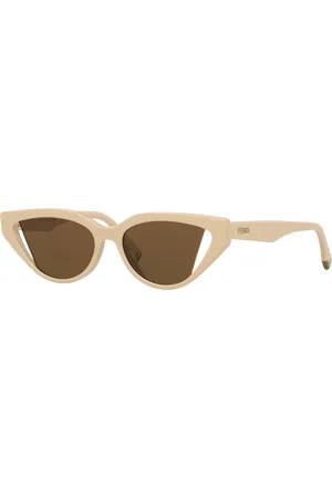 Fendi Woman Sunglasses FE40009I - Frame color: Light, Lens color: