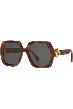 Fendi Woman Sunglasses FE40139I - Frame color: Tortoise, Lens color: